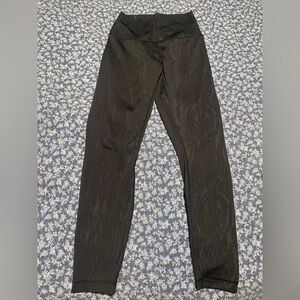 90 degree black snake print leggings